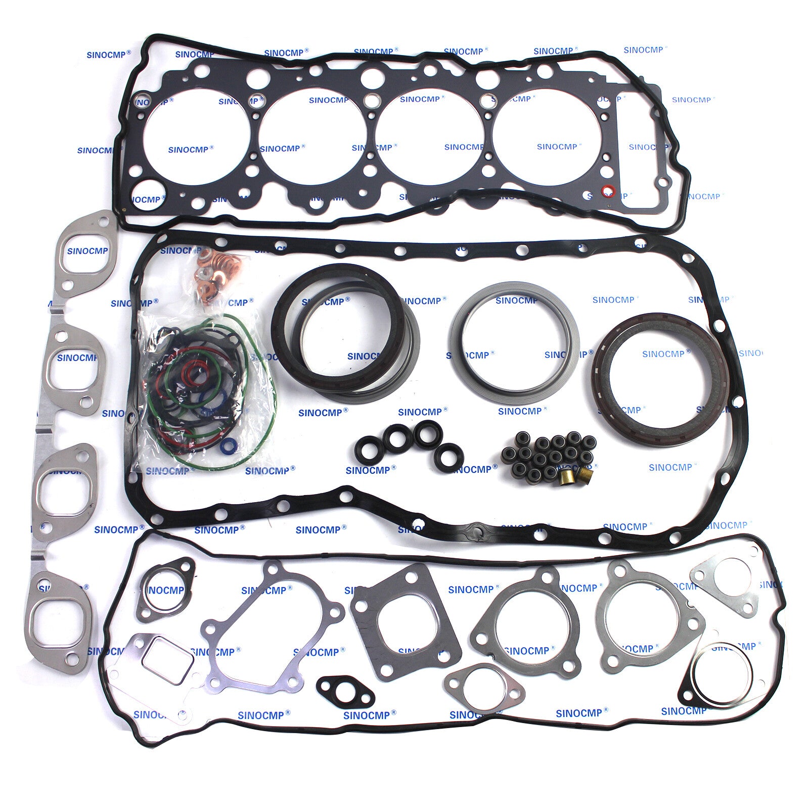 Head Gasket Kit for Isuzu for Chevrolet NPR NQR NRR 5.2L 4HK1 4HK1TC Diesel Engine