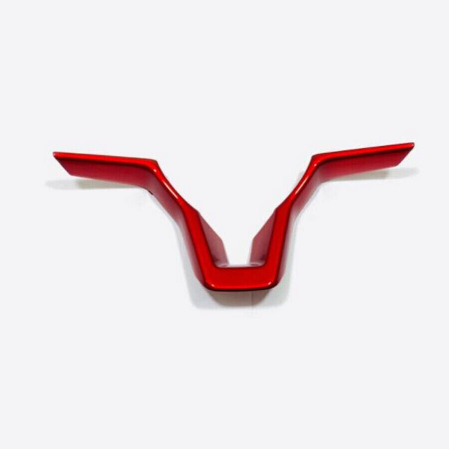 3PCS For Sentra Red ABS Inner Steering Wheel Cover 2020-2024 Trim Decor B n