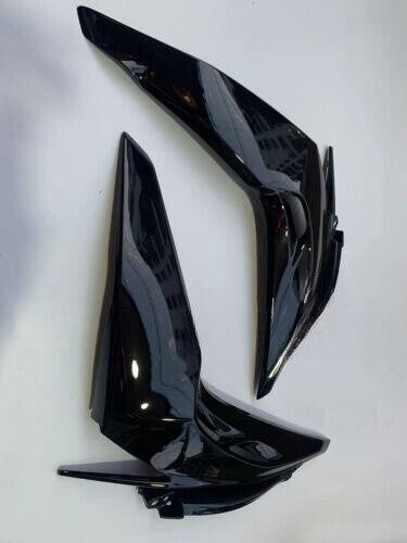 For Z1000 2014-2016 Glossy Black Front Side Radiator Shroud Cover Panel Fairing