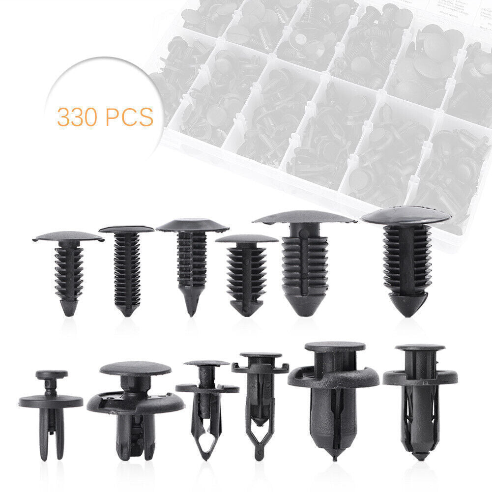 12 Gr??e 330 St¨¹ck Auto Push Pin Nieten Zierleiste Clip Panel Karosserie Halter
