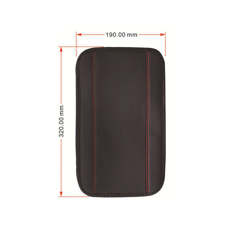 Universal Car Center Console Protective Cover, PU Leather Armrest Protective Cover, Center Console Mat n