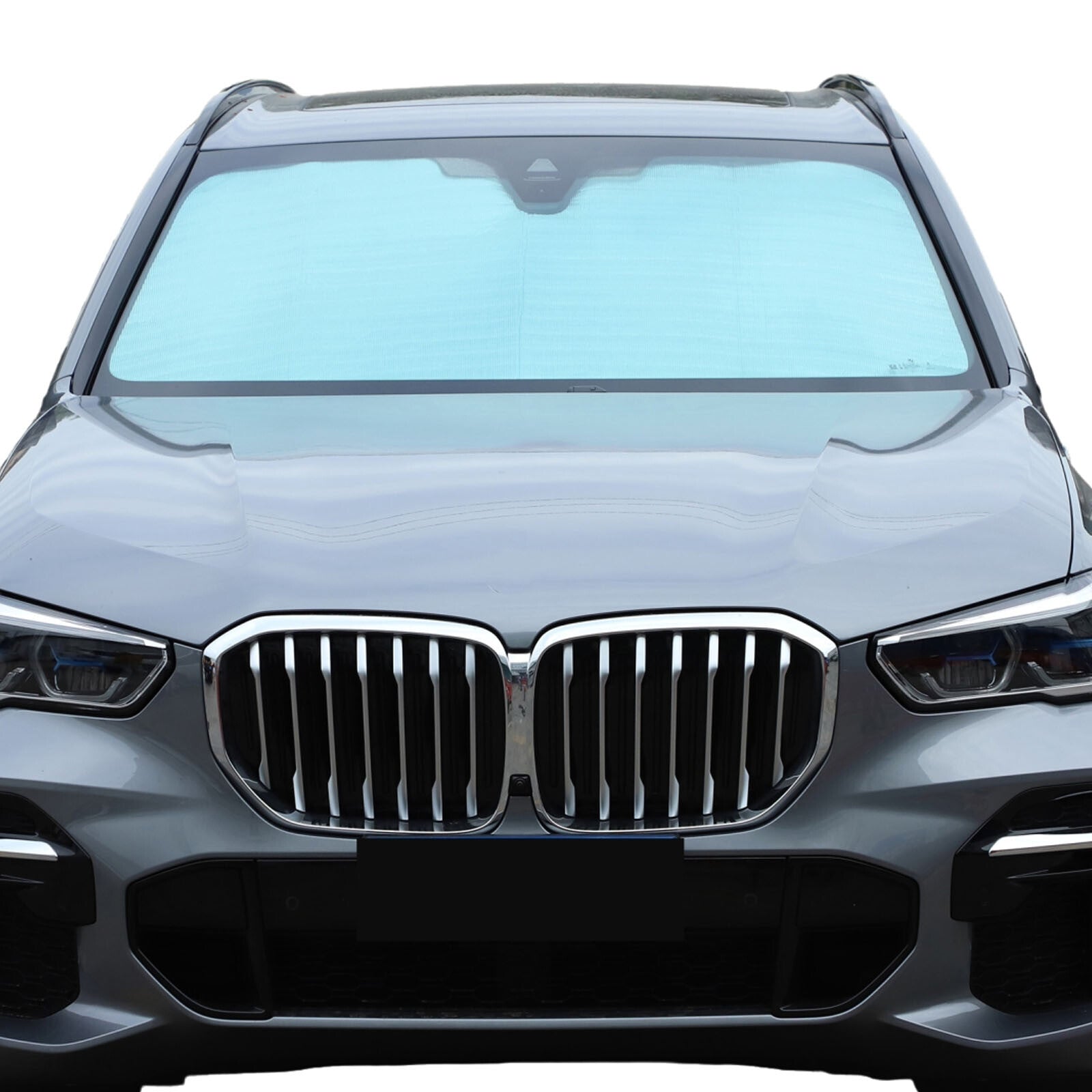 Custom sunshade UV block for front windshield, suitable for X5 2019 - 2023, 1 piece. n