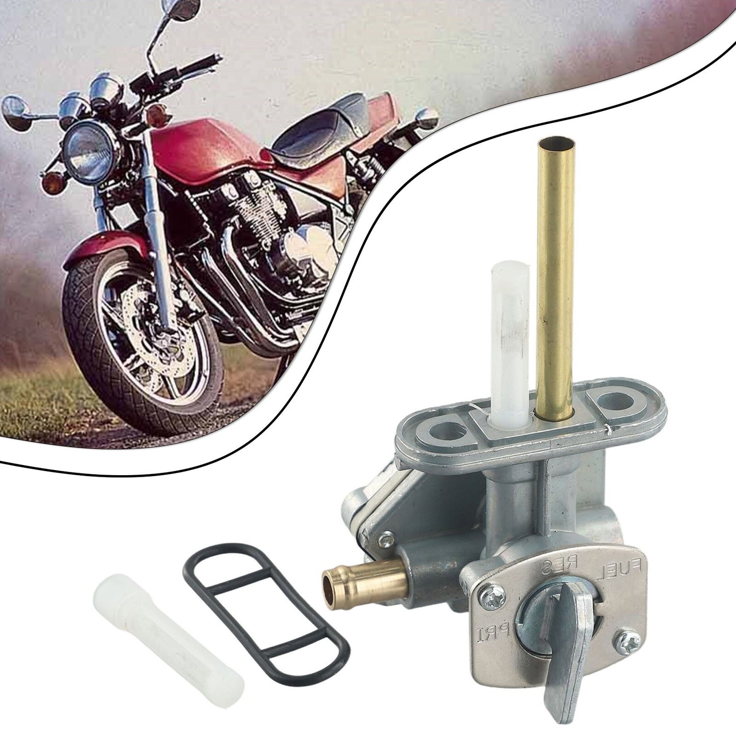 Premium Fuel Petcock for Kawasaki ZR750 Zephyr 1991 2006 Consistent Performance