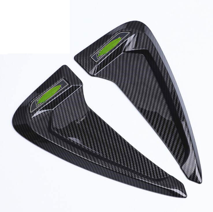 2P Carbon Fiber Air Flow Vent Side Fender Decor Sticker Trim for BMW X5 2008-13