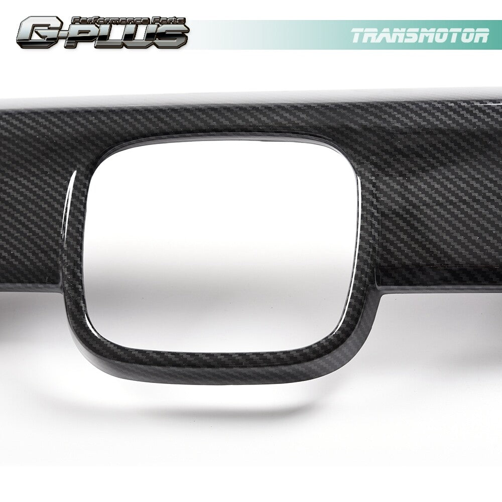 Fits 18-20 for Honda ACCORD carbon fiber front grille headlight mold trim - v
