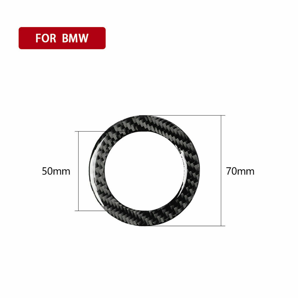 Carbon fiber steering wheel center trim suitable for BMW 3 Series E46 1998-05
