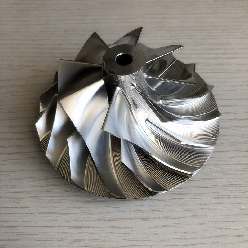 HE551/HX55 71.75/109.00mm 8+8 blades billet compressor wheel