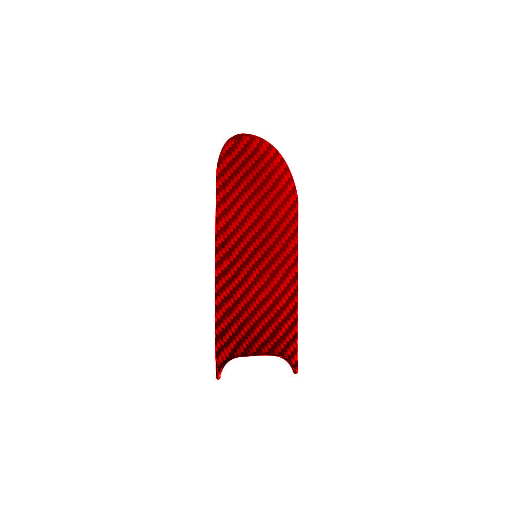 Red Carbon Fiber Below Hand Brake Trim Cover for Hyundai for Veloster JS 2019-2022