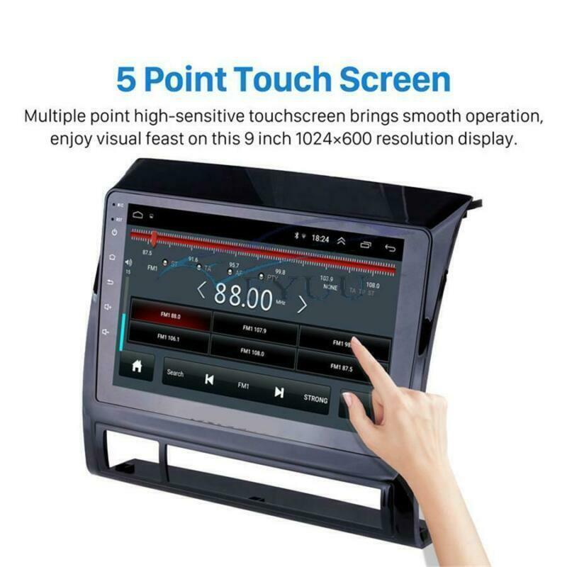 9 Inch Stereo Radio GPS NAVI Android 8.1 Fit for TOYOTA TACOMA/HILUX 2005 -2013