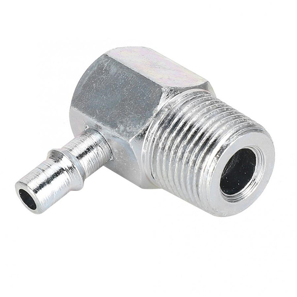 Intake manifold vacuum fittings 90¡ã 3/8NPT-1/4 hose nipple car modification 4535Z Q