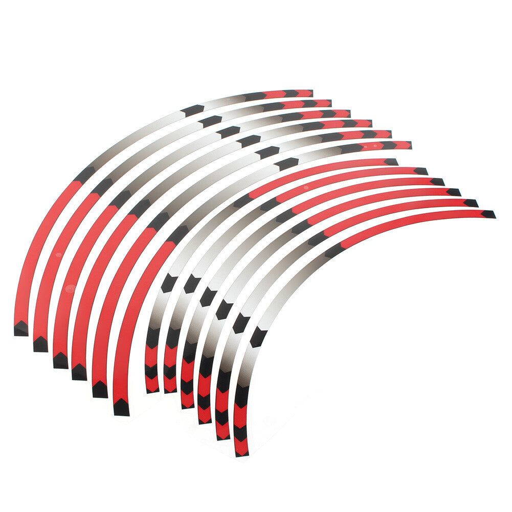 21 19 Rim Wheel Decals Red for Honda CRF 450R 2002-21 CRF 250R 2003-2021 04 05