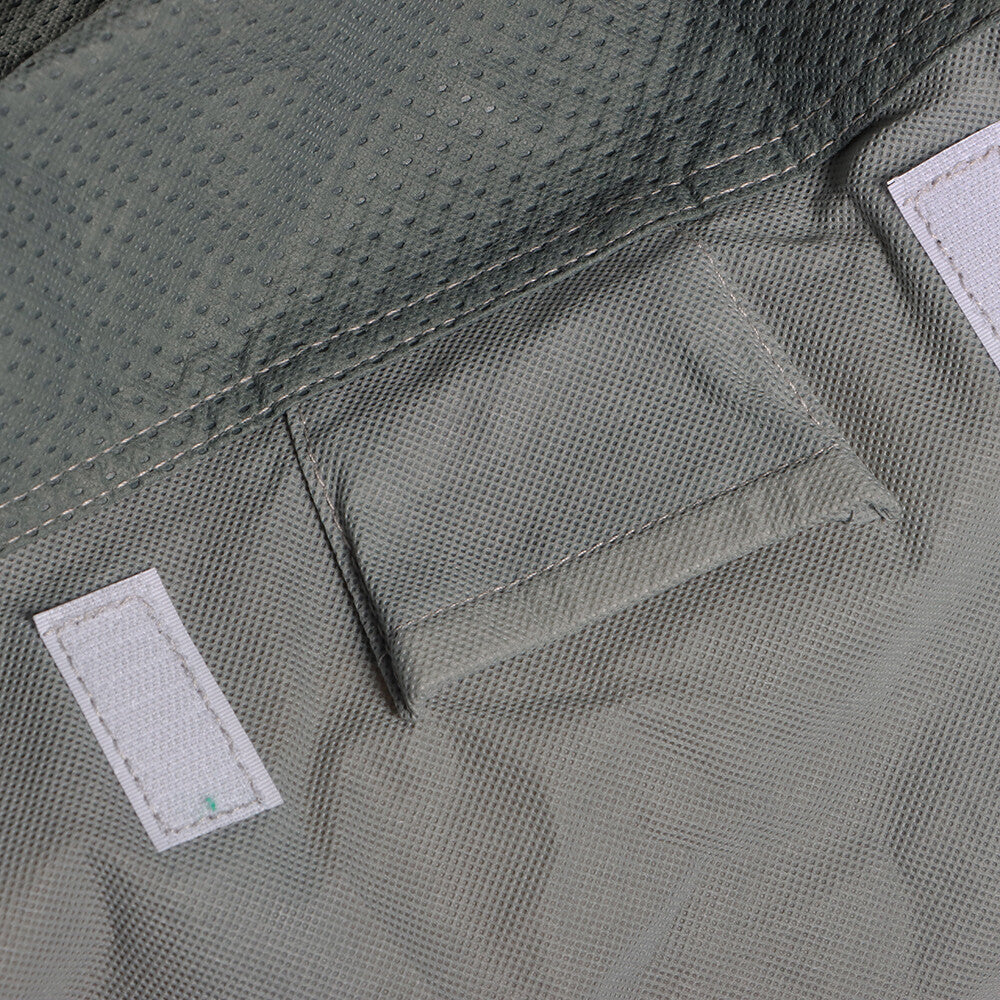 Suitable for 30' - 33' campervan trailer/caravan cover, grey upgraded with 4 layers of waterproof and UV protection. n