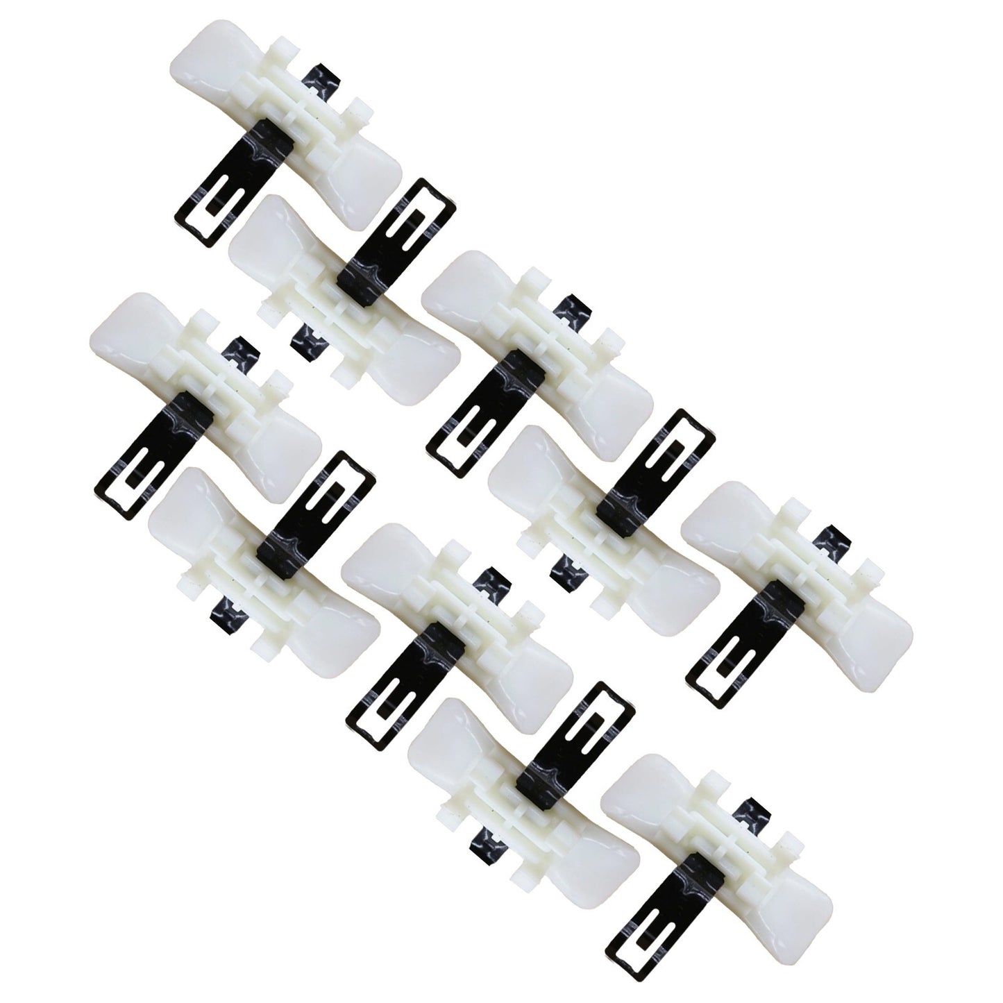 10-pack for Mercedes-Benz W124 E-Class Lower Decorative Molding Positioner Clips