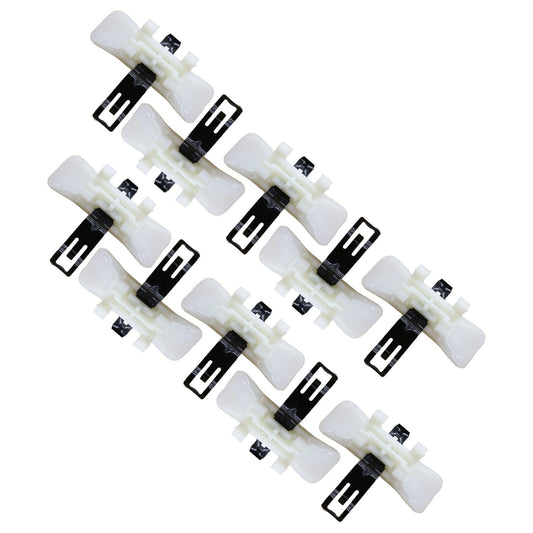 10-pack for Mercedes-Benz W124 E-Class Lower Decorative Molding Positioner Clips