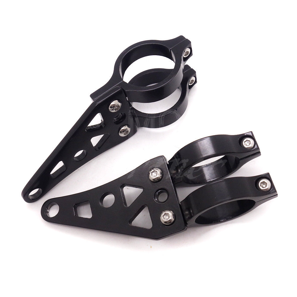 Universal 39mm Motorcycle Headlight Mount Bracket Fork Aluminum For Cafe Racer Q