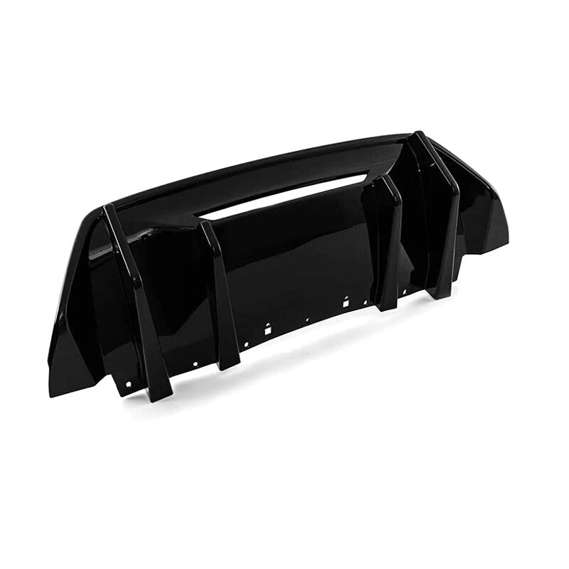 Suitable for 2024-2025  for ford  for Mustang S650 V2 Matte Black Shark Fin Rear Bumper Diffuser Q
