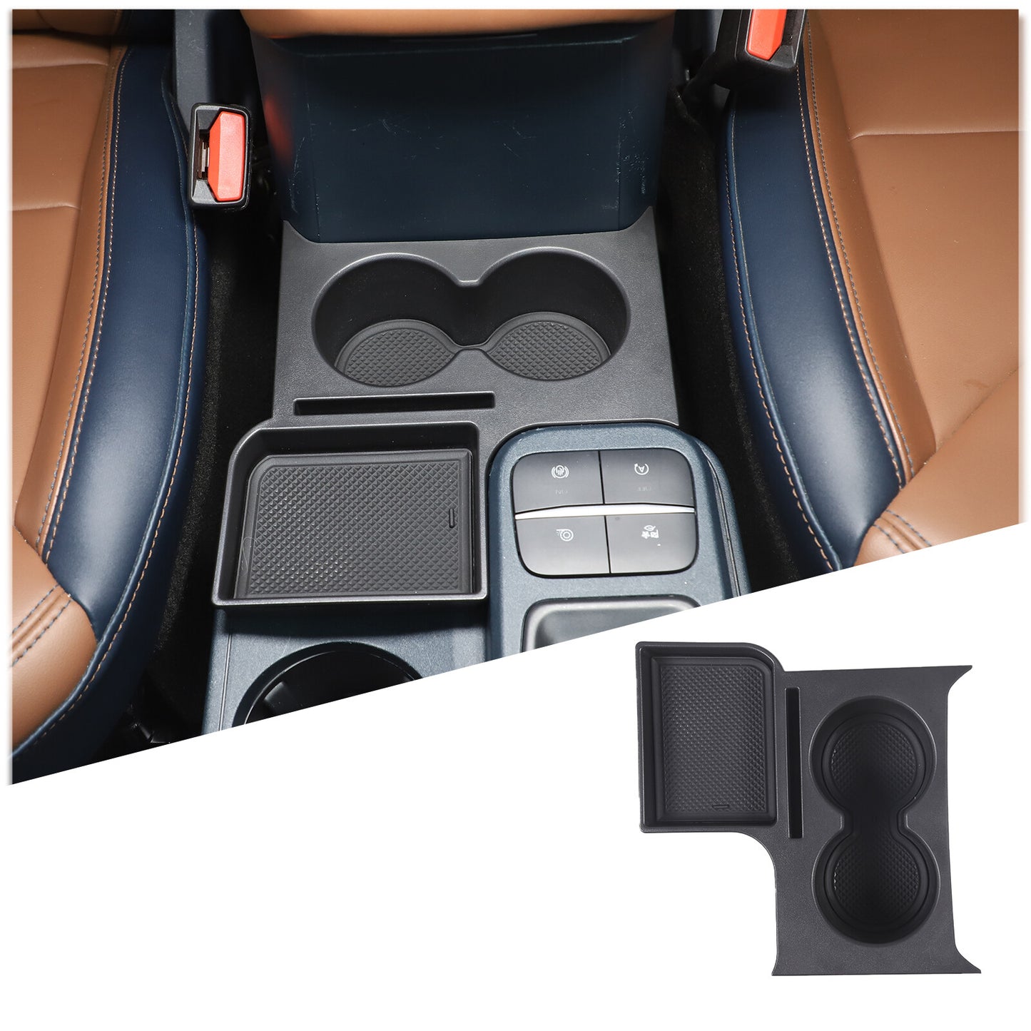 Matte Black Copilot Dashboard Trim for 86/for Subaru BRZ 2022-23- v