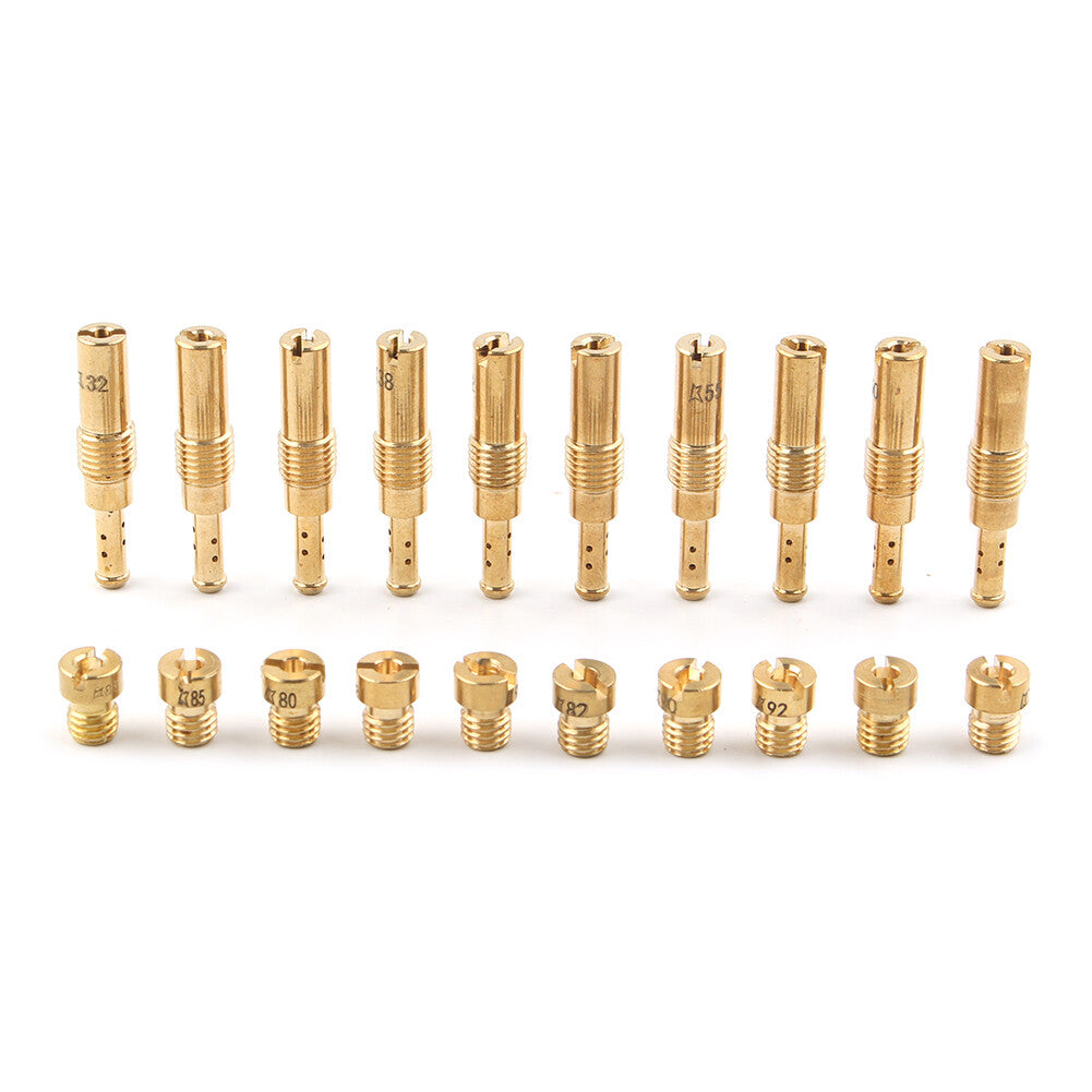 75-98 Main Jet  32-55 Slow Jet Kit For NSR KSR PWK Keihin OKO CVK Carburetor