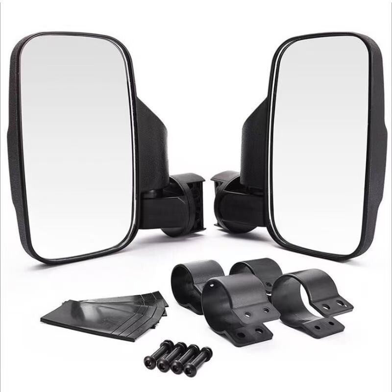 UTV Rear View Side Mirrors Set for Polaris Ranger RZR S XP Crew 570/800/900/1000