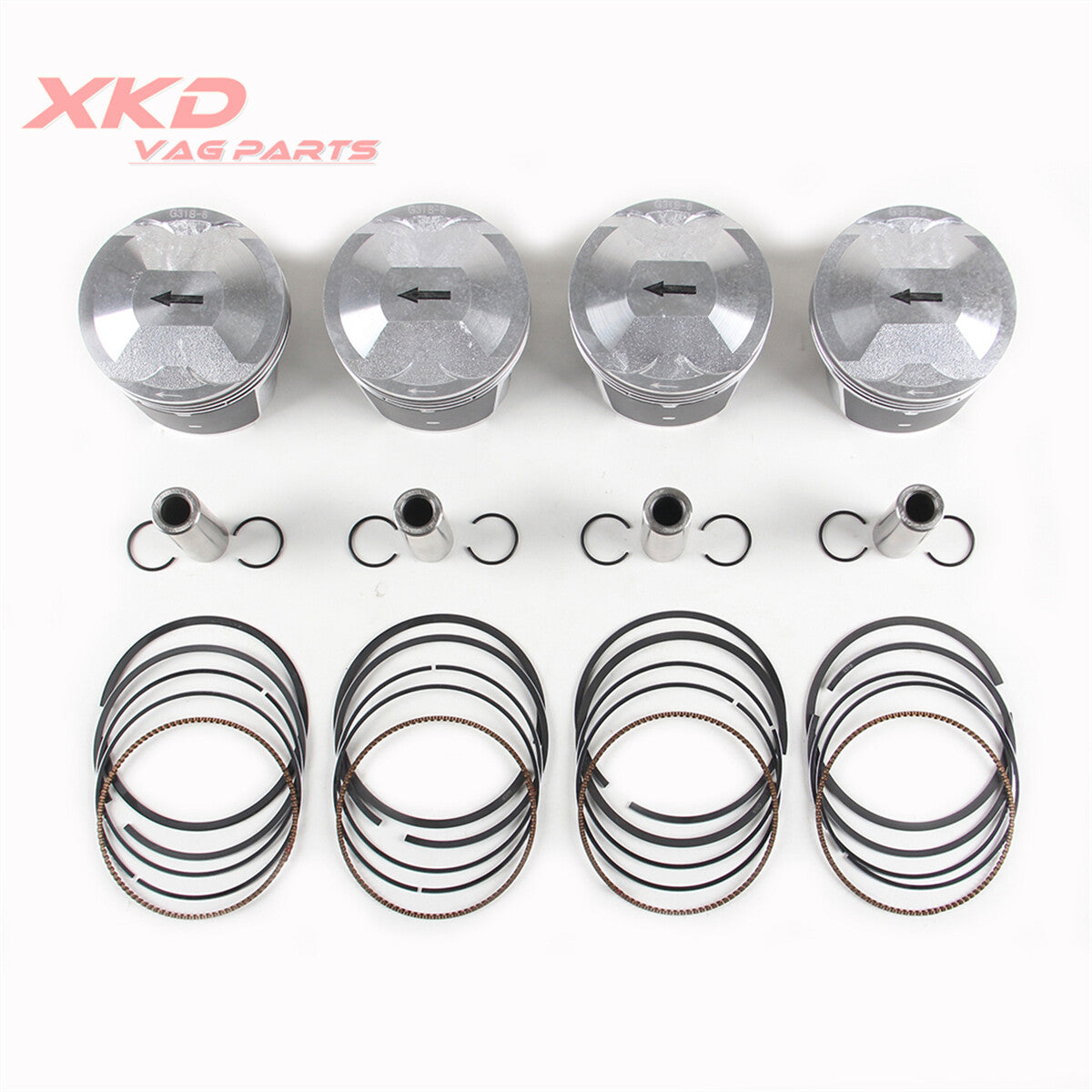 2.0L Piston and Ring Kit for Buick for Volvo for Chevrolet 12600456