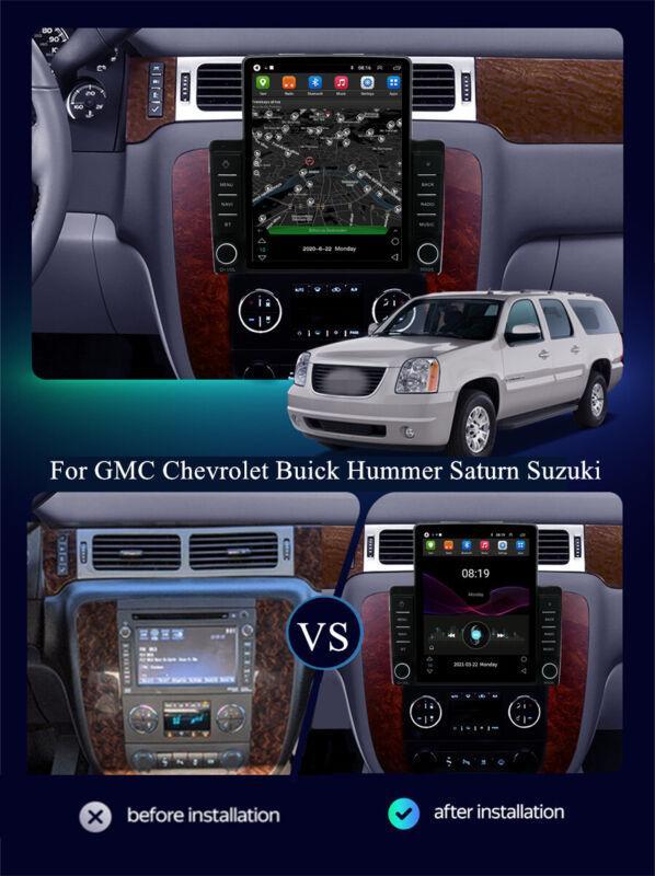 Android 10.1 Stereo Radio GPS Player Wifi for 2007-2013 Silverado for GMC 9.5- n