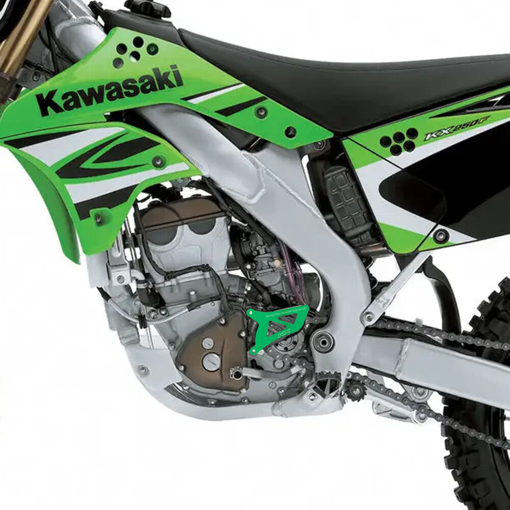 for KAWASAKI KX250F 2006-2016 KX LOGO Front Sprocket Cover Chain Guard KX 250F Q