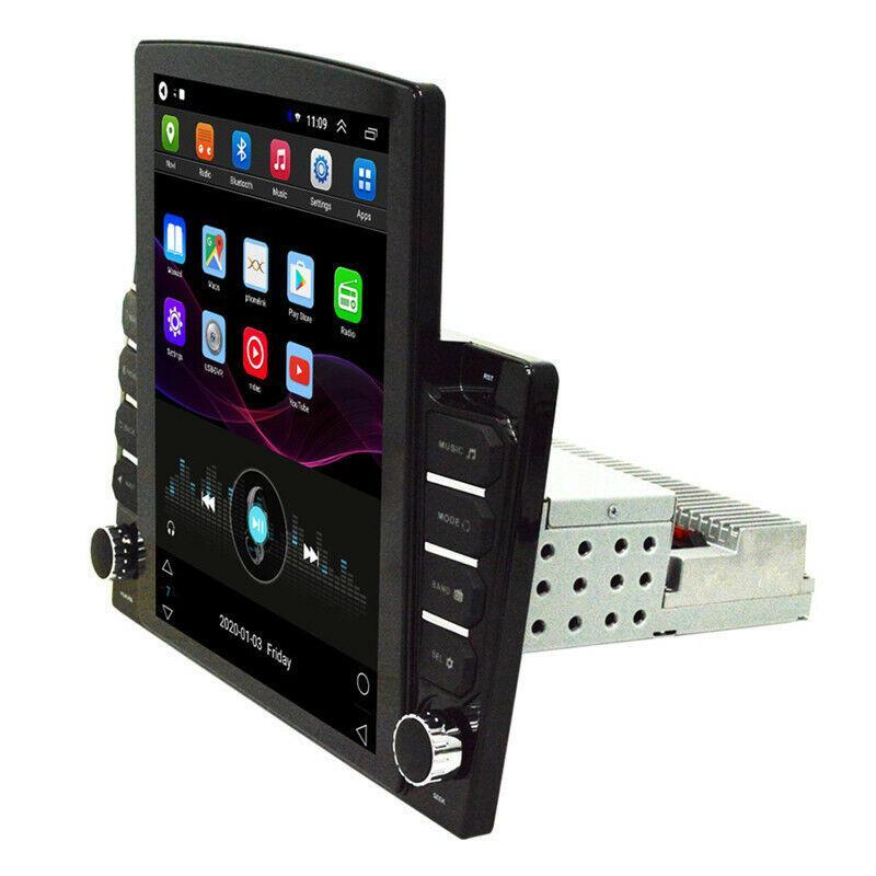 Navigation radio with stereo audio, GPS, video player, in-car Android, 9.7-inch vertical screen - n
