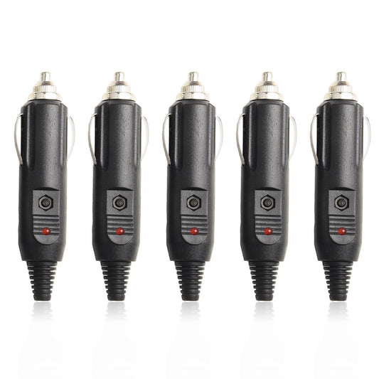 Five-pack automotive fuses designed for 12-volt and 24-volt vehicles.
