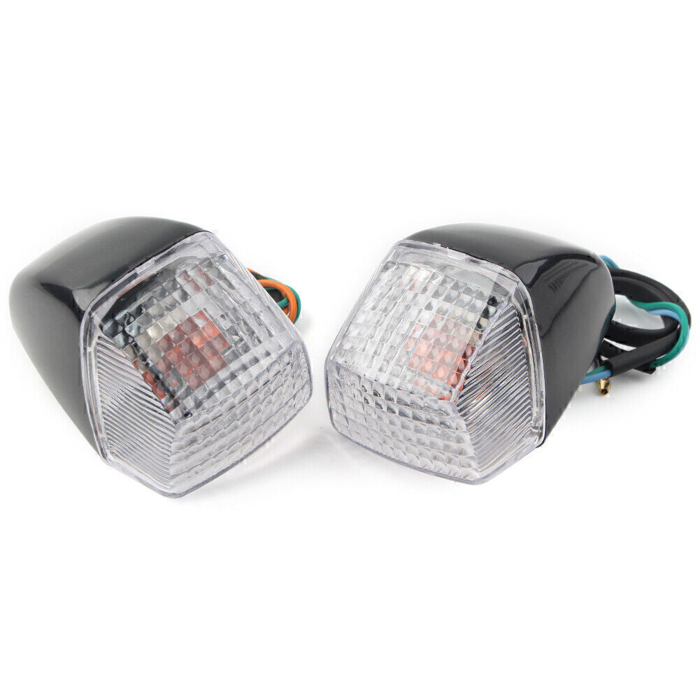 Pair Turn Signal Light Clear Lense Fit for HONDA CBR250RR MC22 CBR400RR NC29 Q