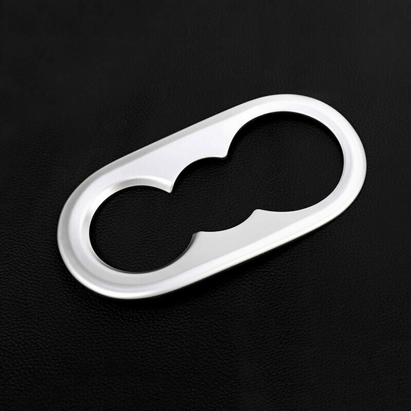 for Porsche for Cayenne 2019-2023 ABS Matte Rear Water Cup Holder Cover Trim Frame