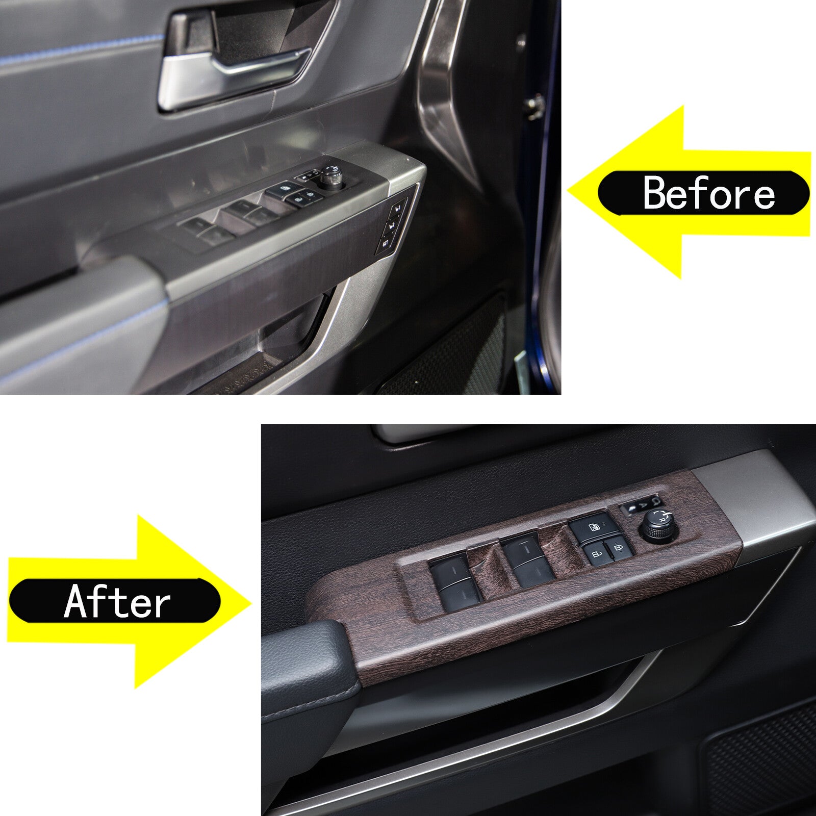 Carbon fiber ABS steering wheel button cover decoration suitable for INFINITI G25 G35 G37 US- v