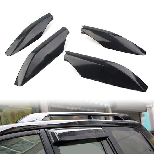 4 x Roof Rack Cover Rail End Shell Cap for Toyota for Land Cruiser Prado FJ120 03-09