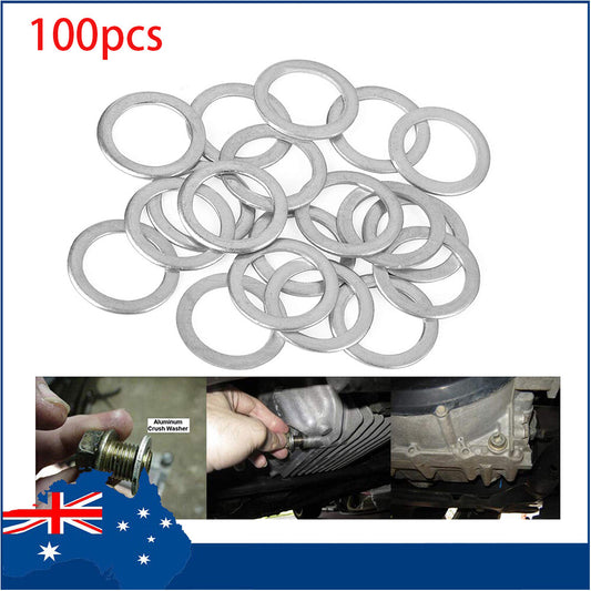 100PCS 90471-PX4-000 18MM TRANS DRAIN PLUG CRUSH WASHER GASKETS for HONDA for ACURA Q