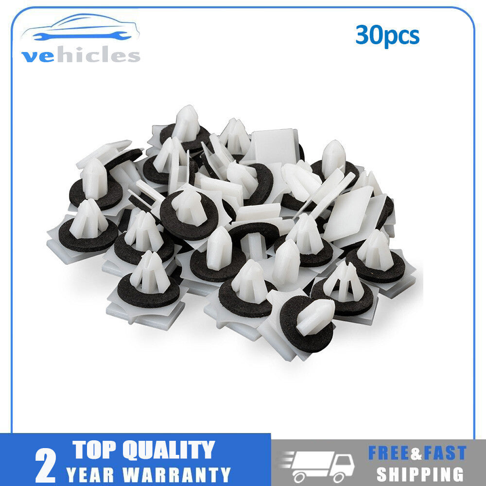 30-piece molded rocker arm panel cover, new W716503-S300, for Ford Fusion MKZ.