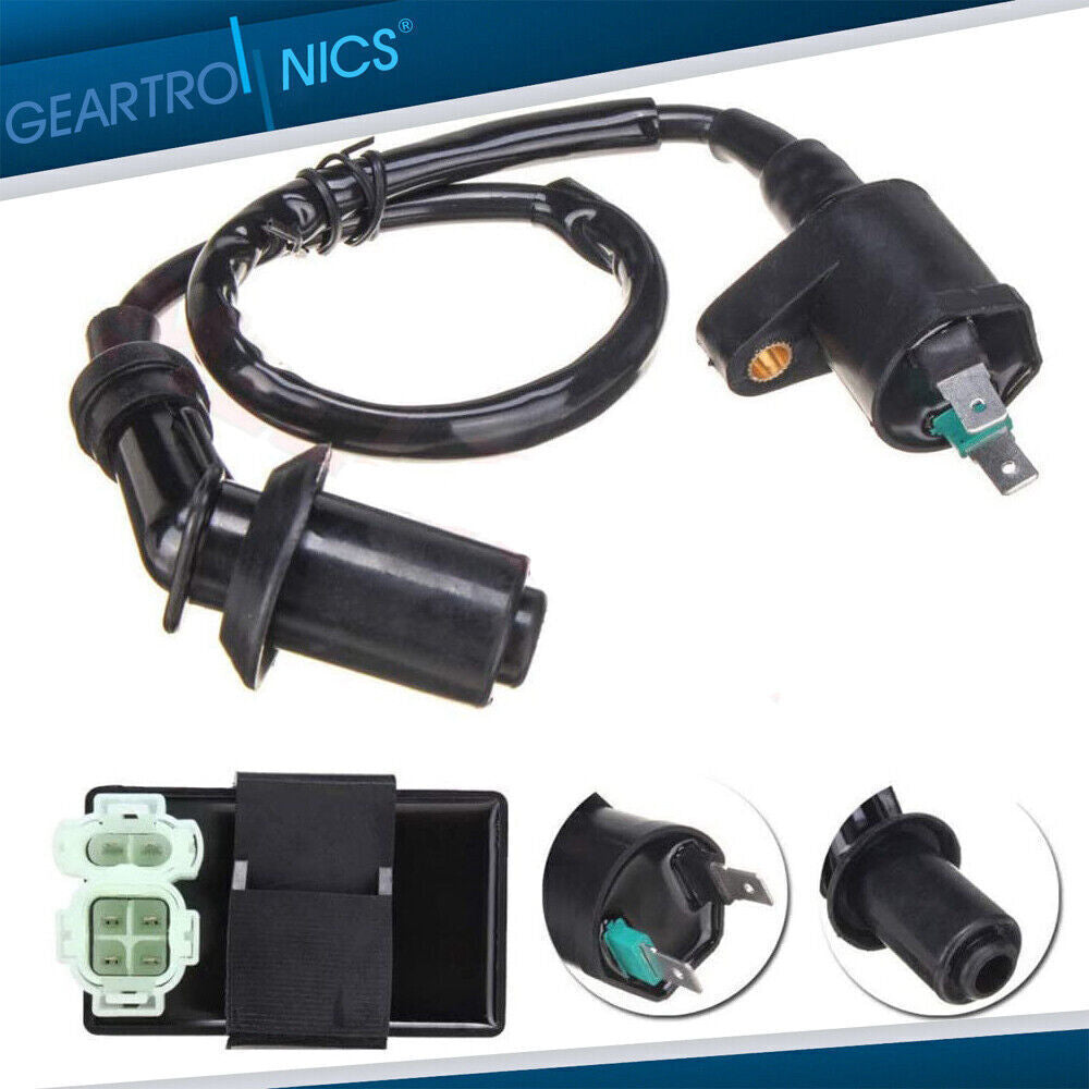 Ignition Coil +AC CDI Box Fit for Honda FourTrax 300 TRX300 2x4 4x4 1988-2000 TRX40