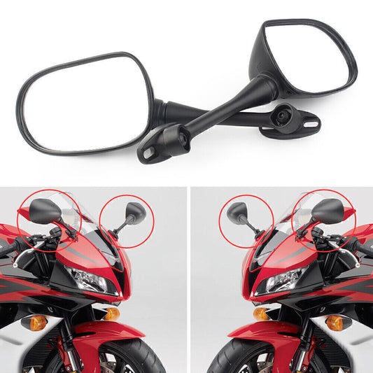 Motorcycle side mirrors suitable for Honda CBR600RR 2003-14 and CBR1000R 2004-2007. n