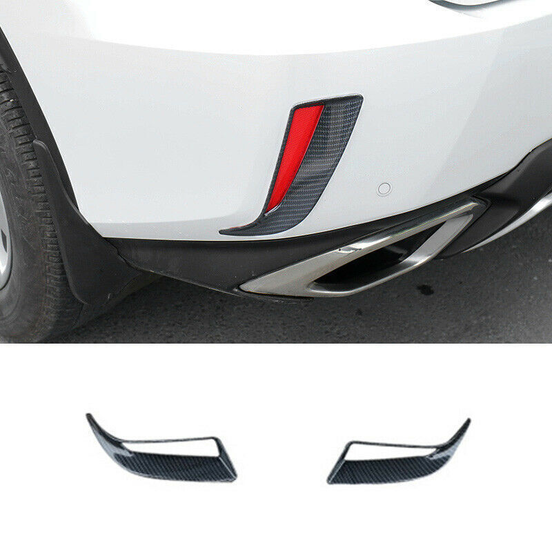 for Land Cruiser LC200 2008-2011 Pearl White Bumper Corner Guard Molding Trim 2X v