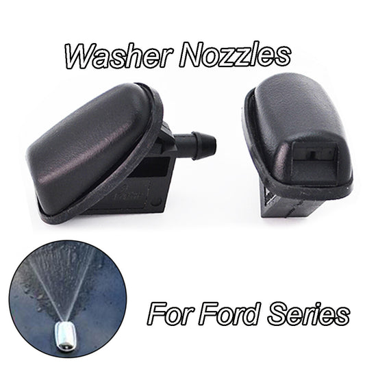 2Pcs  for ford  Mondeo MK4 Focus MK2 MK3 C-max Front Windscreen Washer Jet Nozzles Q