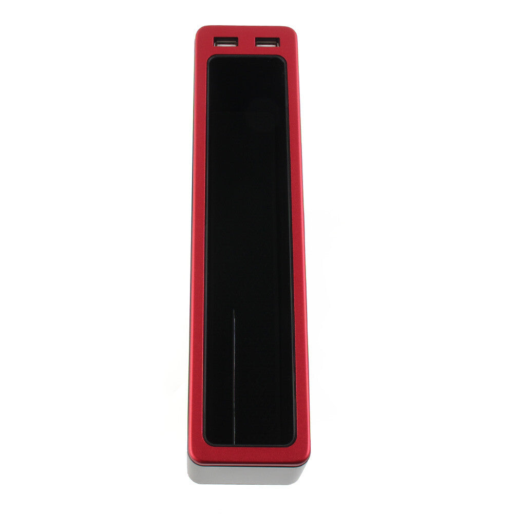 for Seat Organizer Crevice Storage Box Gap Slit Filler Wallet Phone Holder Right Red