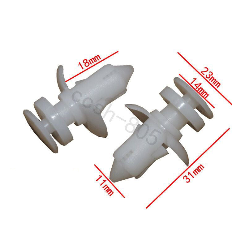 10Pcs Car Door Card Molding Panel Trim Retainer Clips Universal Q