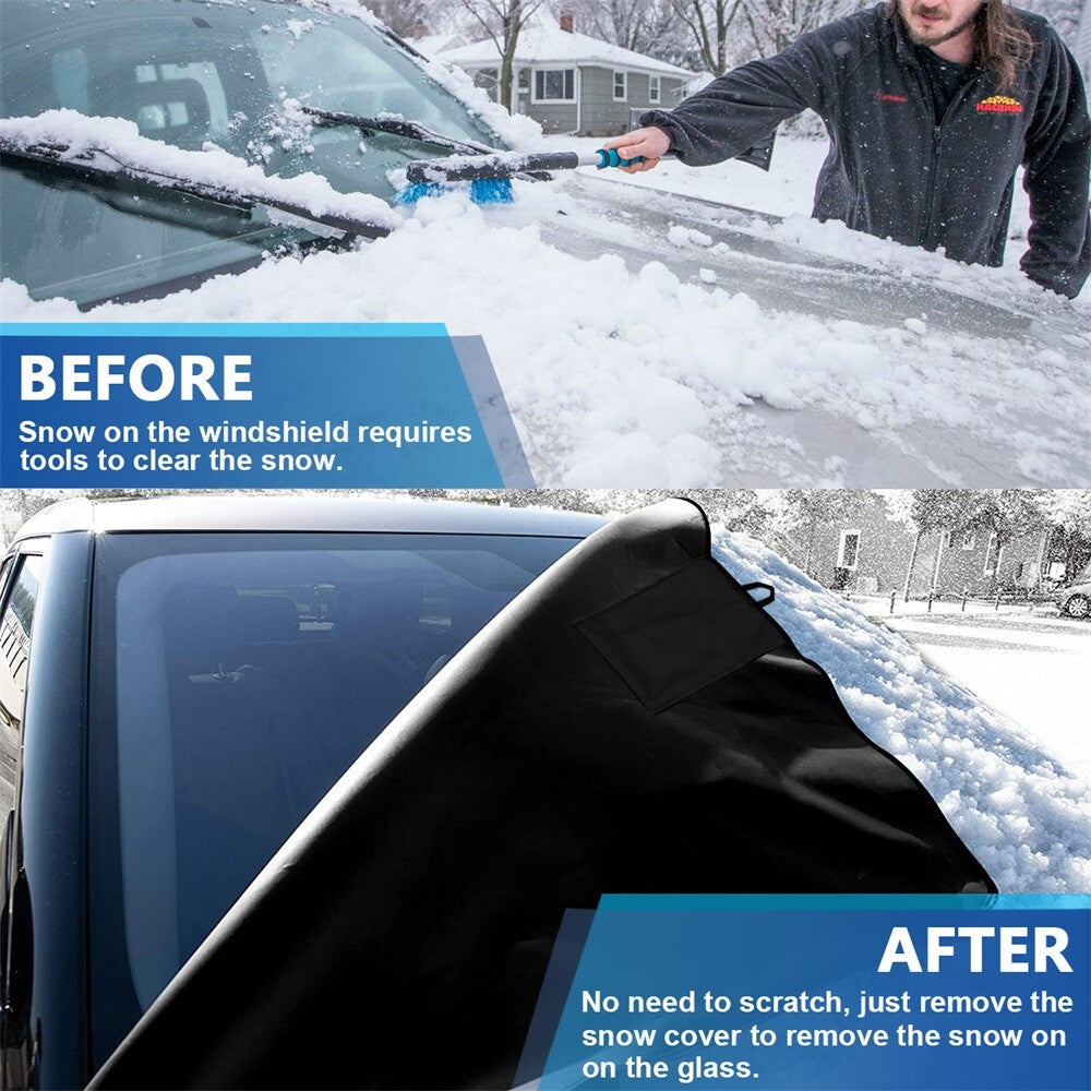 Suitable for large winter truck windshield snow cover, anti-frost, anti-icing, and sunshade. n