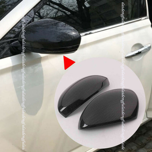 for Nissan Altima 2019-2022 ABS Carbon Fiber Rear Side View Mirror Cover Trim
