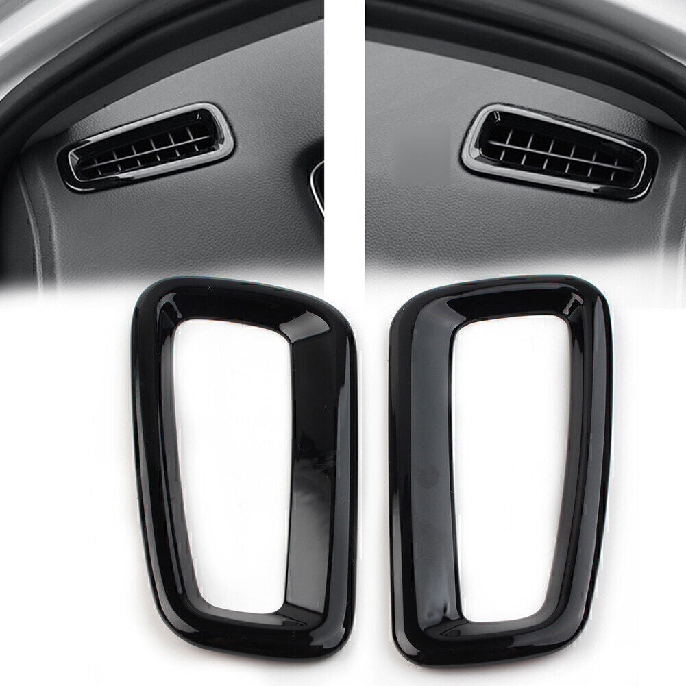 Black Car Inner Dash Side Air Vent Outlet Cover for Honda for Civic 11th 2022 Up
