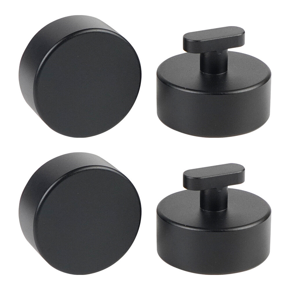 4Pcs Jack Pad Jack Lift Pad for Chevrolet for Corvette 2014+ C7 Z51 Z06 Aluminum Black