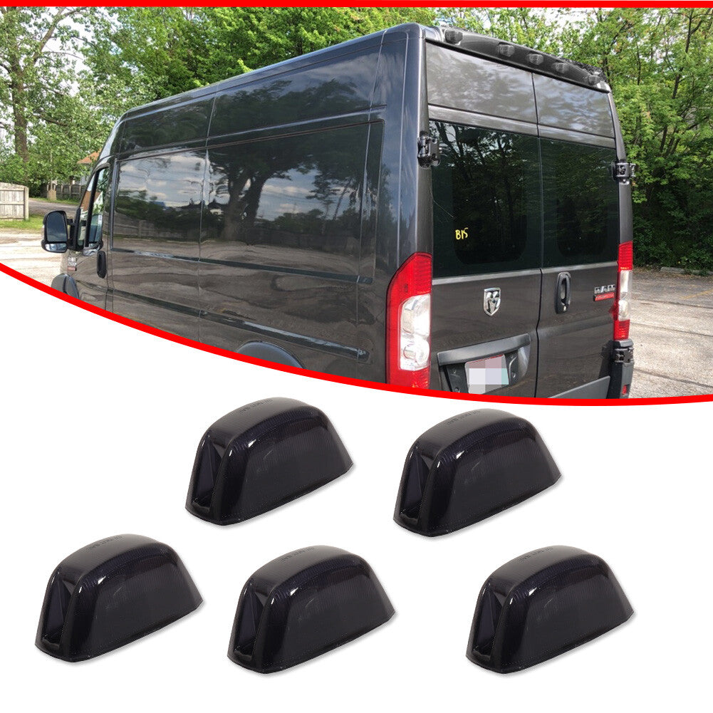 Rear Roof Cab Smoke Clear Light Lens for 14-23 for Ram ProMaster 1500 2500 3500- v