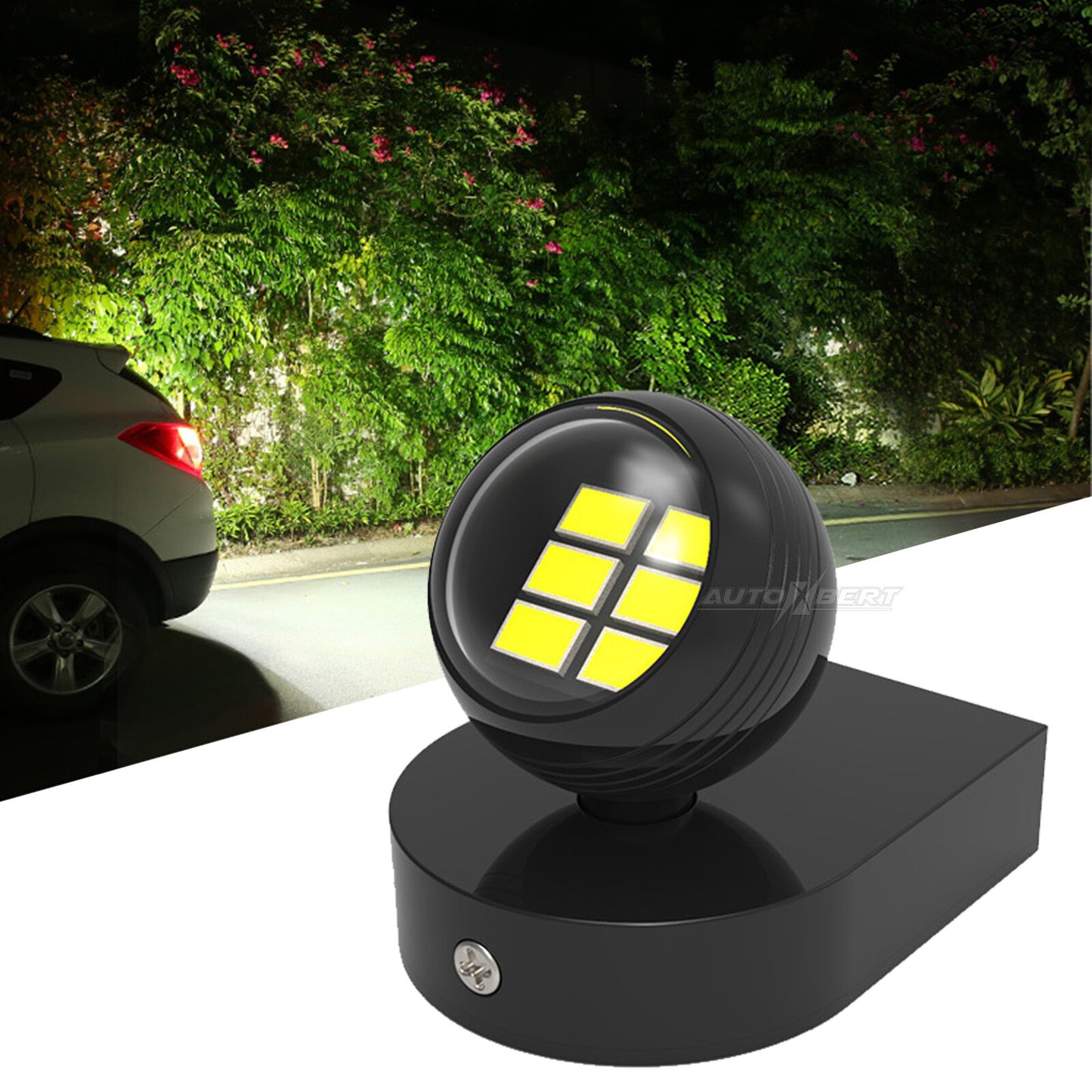 5W LED Car Reverse Light Rear Tail Light High Power Auxiliary Light Warning Lamp