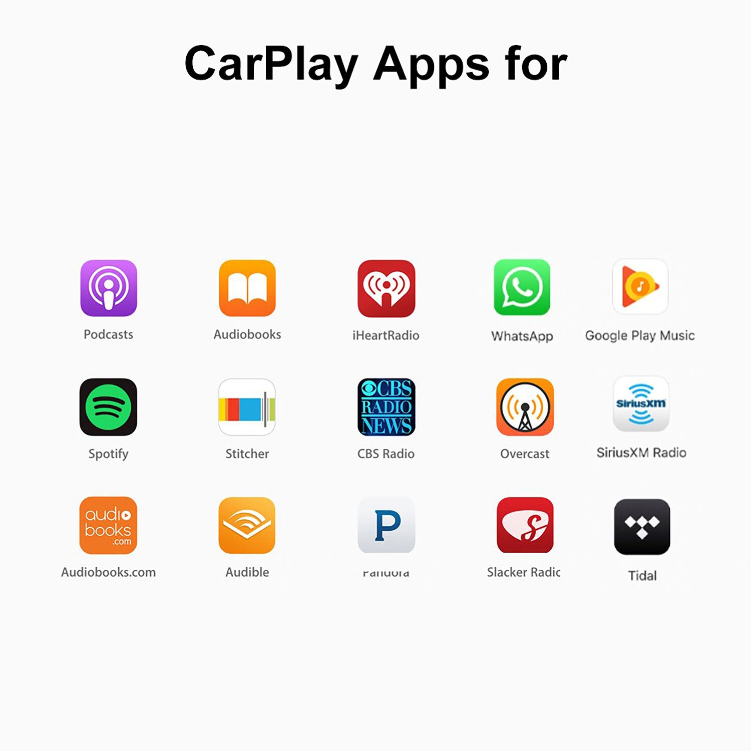 Wireless Carplay Airplay Compatible with for Mercedes-Benz NTG4.5 W204 2011-2015