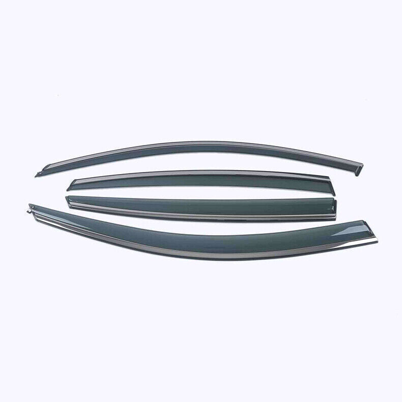 for Volvo S90 2017-20 Window Visor Vent Shades Sun Rain Guard Deflector trim 4P n
