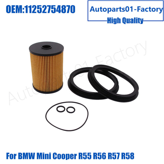 11252754870 Fuel Filter Fit for BMW for Mini Cooper R55 R56 R57 1.5L 1.6L 2.0L