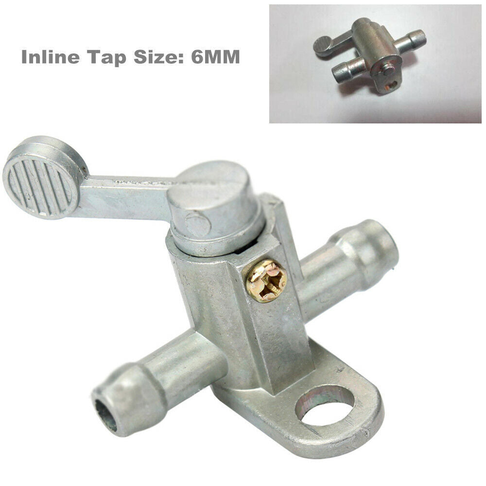 Petcock fuel tank switch valve for off-road bikes, all-terrain vehicles, motorcycles, scooters, 90° open/close. n